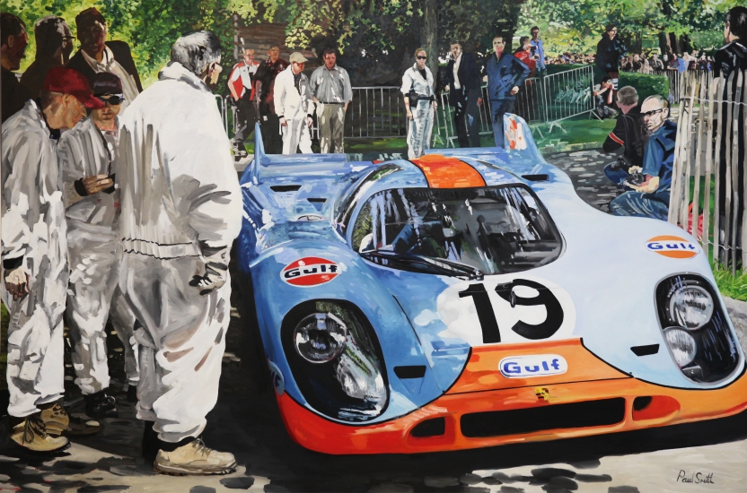 Classic Car Paintings Paul Smith Artist